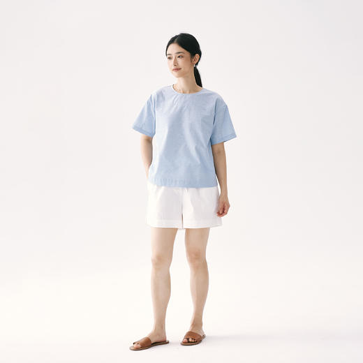 零意义 meanil 棉麻背扣箱型上衣 商品图1