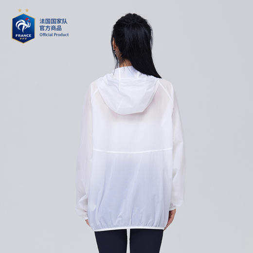 【官方正版】法国国家队 |白色皮肤衣欧洲杯款户外运动外套防护夹克 商品图2