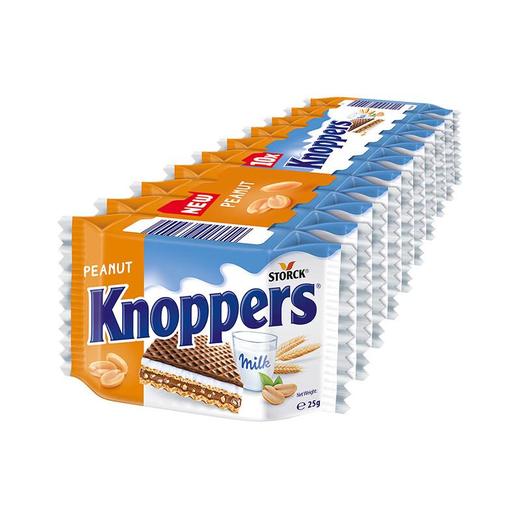 健达五层牛奶味花生威化饼干250g 商品图0