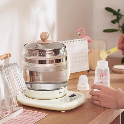 小熊12H自动保温养生壶烧水壶米白1.5L【不支持补差，非质量问题不退不换】S 商品图2