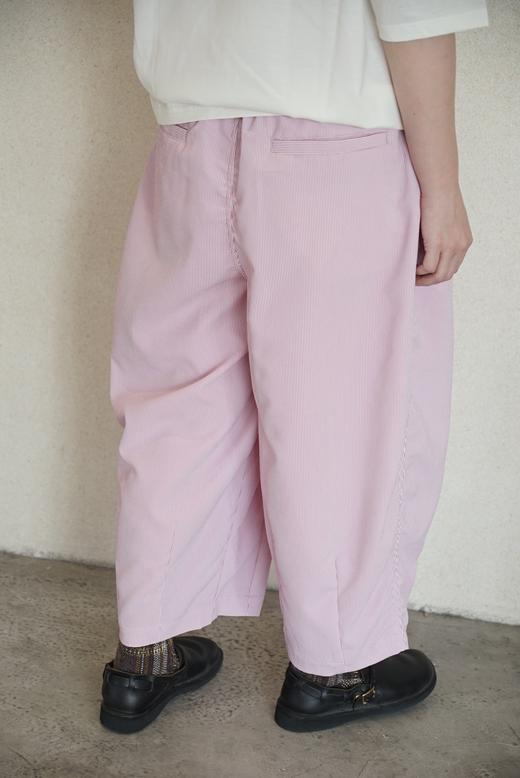 HARVESTY 灰蓝细条纹气球裤 商品图11