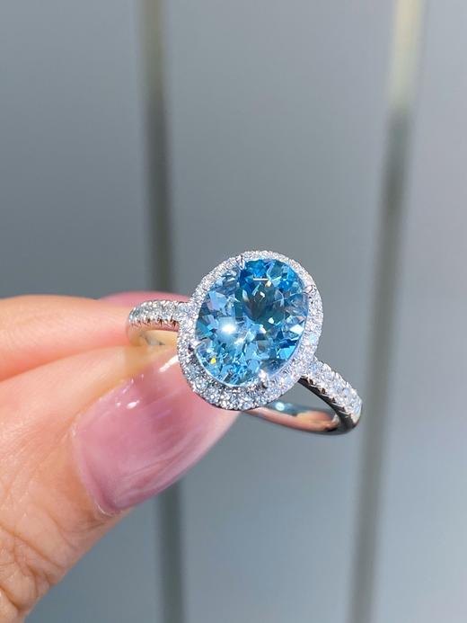 1.97ct 海蓝宝戒指 商品图2