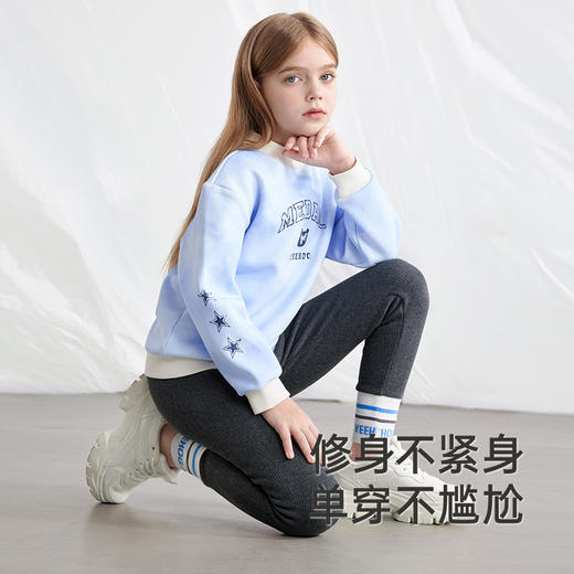 英氏女童裤子秋季女宝瑜伽裤打底裤百搭休闲女童长裤新款 商品图3