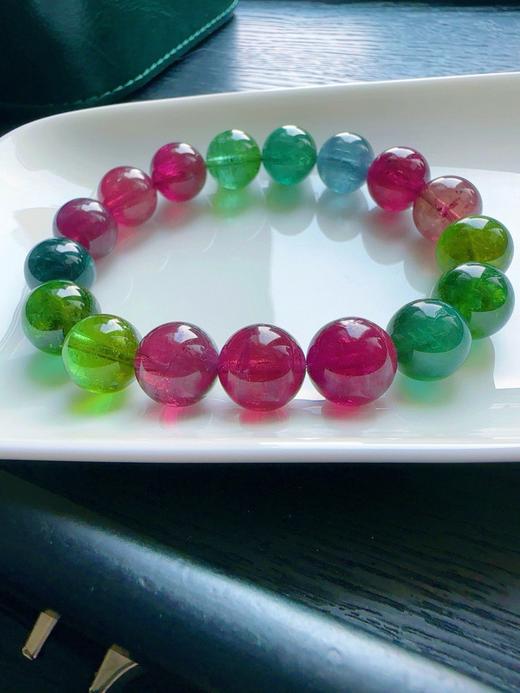 40.61g 11.4mm 碧玺手链 商品图2