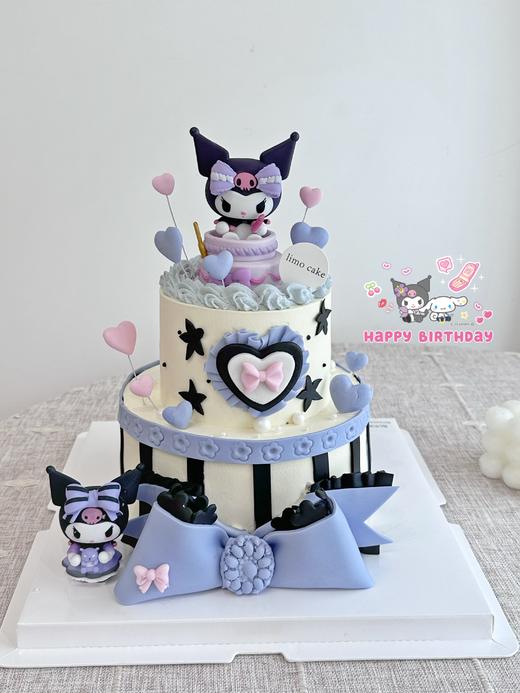 库洛米半翻糖蛋糕 商品图0