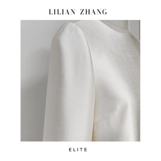 E-定制—“古典浪漫”——遇见倾心——Lady挚爱法式复古A摆长裙 2401103 商品图3