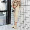 oldcolour2019冬季新品商场同款九分小脚牛仔裤女L42113247 商品缩略图3