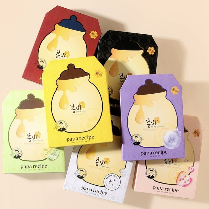 韩国 PaPa’Recipe春雨 蜂蜜面膜 全系列 6片/10片