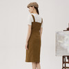 谜底背带裙女2024秋款时尚帅气猎装感修身中长款连衣裙247ML5011 商品缩略图2