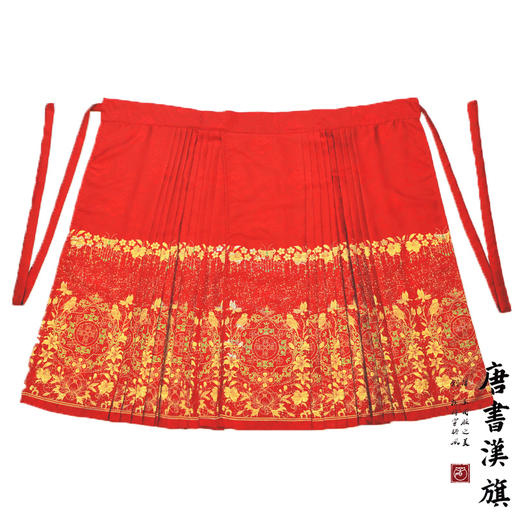 【连枝惊鹊】马面裙织金妆花改良国风新中式连枝纹马面套装 商品图8