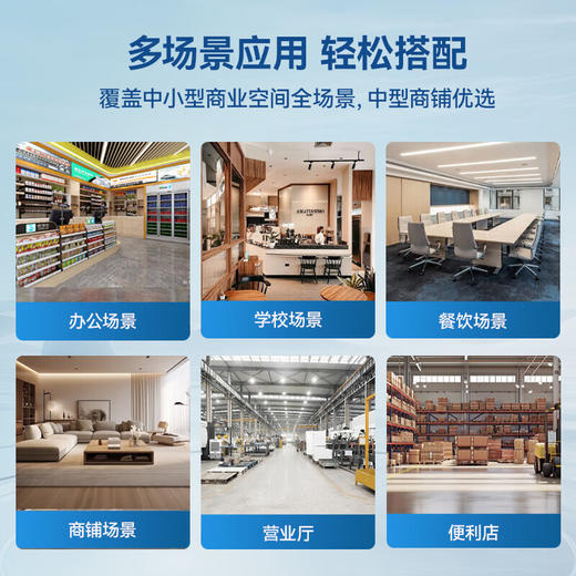 海尔（Haier）商用中央空调 6匹天花机一拖二6P吸顶空调一级变频220V商铺厂房办公室RFC140DXSAV1裸机 商品图6