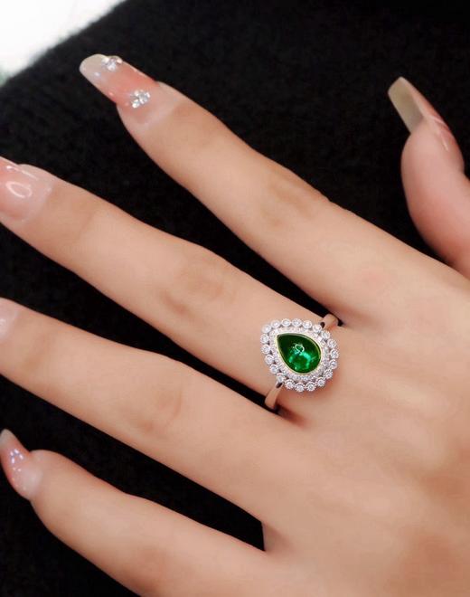 1.26ct 祖母绿戒指 商品图4