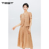 夏上新纯色高级感套装裙4242123 商品缩略图1