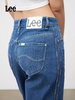 Lee精玉透凉411锥形女牛仔裤LWB1004115EE00FA01178 商品缩略图4