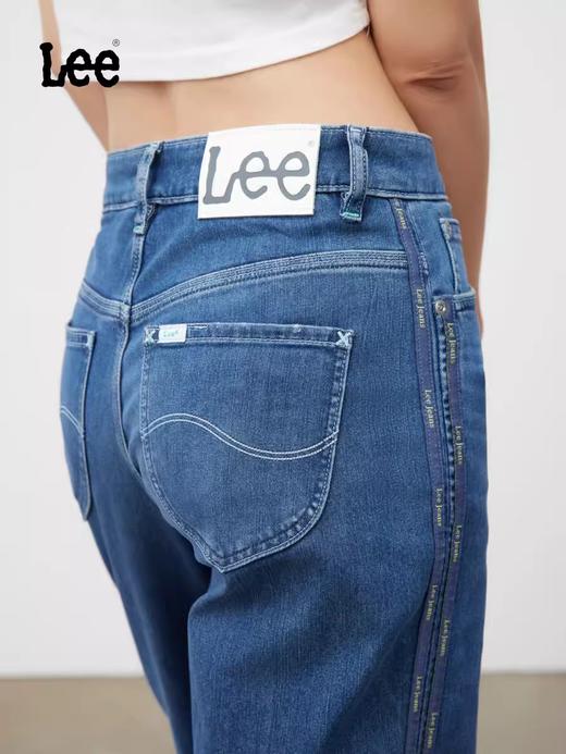 Lee精玉透凉411锥形女牛仔裤LWB1004115EE00FA01178 商品图4