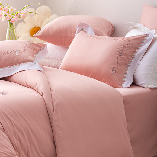 多喜爱 全棉新疆棉斜纹三/四件套 瑰梦时分 商品图2