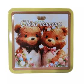 LALINDA焦糖海盐味曲奇饼干（方盒）