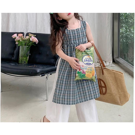 裁缝学苑QZ44亲子装新款森系长款罩衫阔腿裤亲子两件套装纸样儿童样板 商品图1