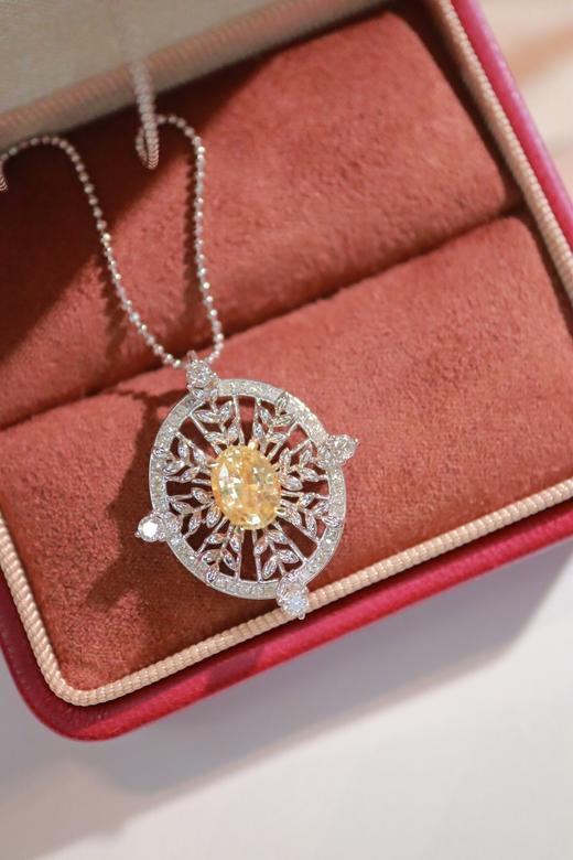 1.33ct 蓝宝石吊坠 商品图5