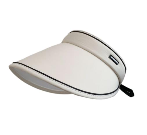 【赠品】熙世界防晒帽女骑行夏季沙滩简约太阳帽大帽檐遮脸遮阳帽骑车帽子 商品图3