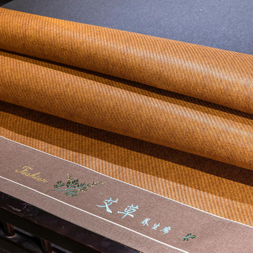 母婴级A类艾草藤席三件套夏季凉席裸睡冰丝席草席学生宿舍软席子艾草养生 商品图2