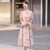 2024夏季女装新品韩版时尚短外套印花吊带裙两件套连衣裙 YF9606 商品缩略图0