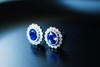 1.6ct 蓝宝石耳钉 商品缩略图3