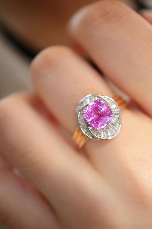 1.9ct 蓝宝石戒指 商品图8