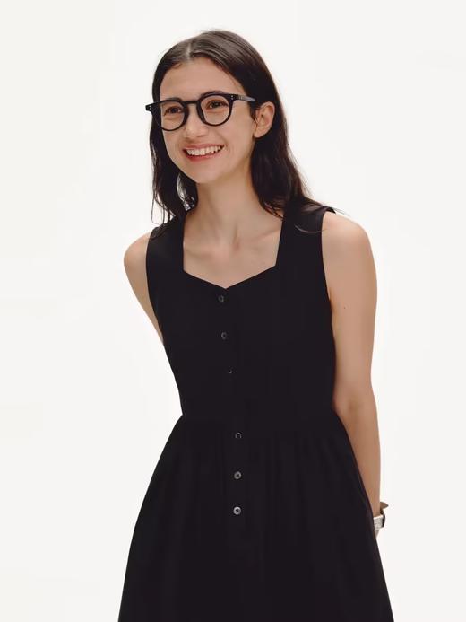 shyshystill/shy202304008/宽肩带无袖连衣裙 商品图2