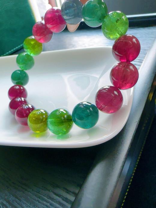 40.61g 11.4mm 碧玺手链 商品图6