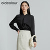 oldcolour春秋季新款通勤法式高级感内搭长袖衬衫女P340103A1 商品缩略图1