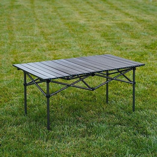 【折叠座椅 欢畅假期游玩】家用宿舍小户型必备！折叠桌凳，露营烧烤必备！钢合金蛋卷桌，省空间方便携带，助你畅享户外生活！ 商品图1