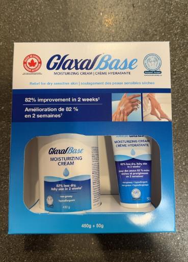 特价！GlaxalBase Cream面霜乳霜套装(450g+50g) 温哥华直邮 商品图0