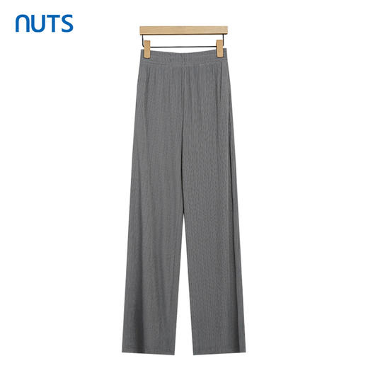 NUTS女装阔腿裤长裤夏季新款简约随性纯色休闲裤429072320 商品图0