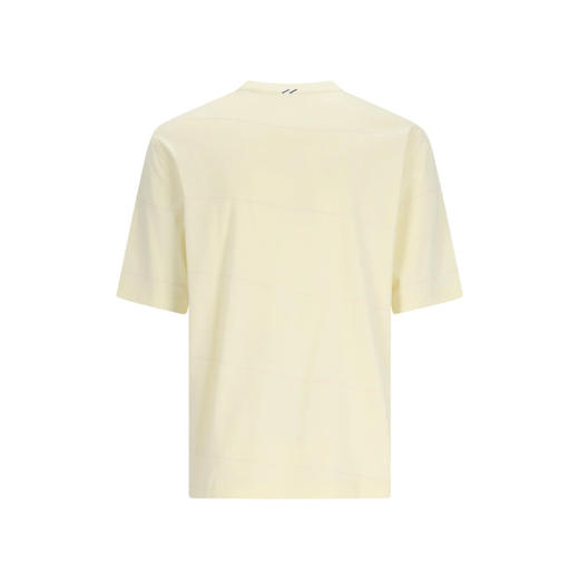 BURBERRY 巴宝莉 男士马术骑士徽标刺绣棉质圆领短袖T恤 黄色 8082027 B8639 商品图1