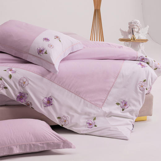 多喜爱 全棉新疆棉斜纹四件套 云珞l/FX 商品图2