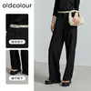 oldcolour秋季新款易打理垂感直筒西装裤女通勤显瘦P320702A1 商品缩略图2