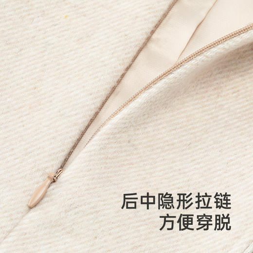【高定系列】英氏女童连衣裙休闲百搭羊毛裙子秋冬女童背心裙 商品图3
