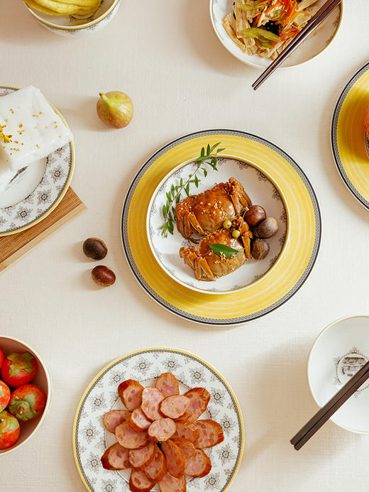 villeroyboch德国唯宝餐具套装碗盘碟奥顿25周年款【不支持补差，非质量问题不退不换】S 商品图3