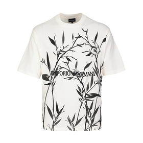 Emporio Armani 男士刺绣全新全棉短袖T恤 11997