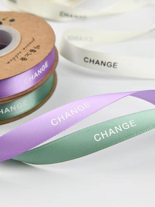 1.6公分CHANGE英文丝带（25码）B2 商品图5