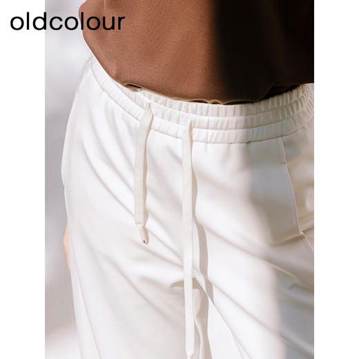 oldcolour秋季新款直筒阔腿裤女垂感休闲宽松裤子女P330705A1 商品图4