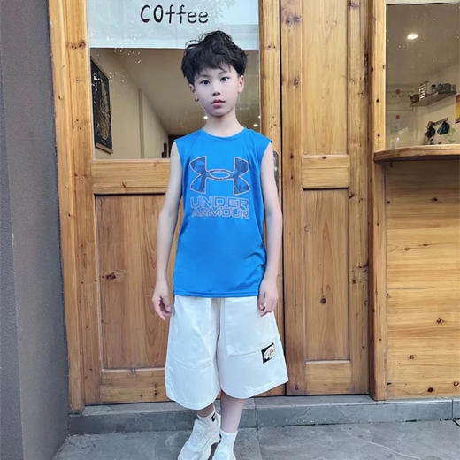 【出游季-品牌直发】正品Under Armour安德玛儿童速干运动背心1377845 商品图0