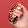 平安顺遂朱砂和田玉双圈手串 精选檀木 精选檀木 商品缩略图3