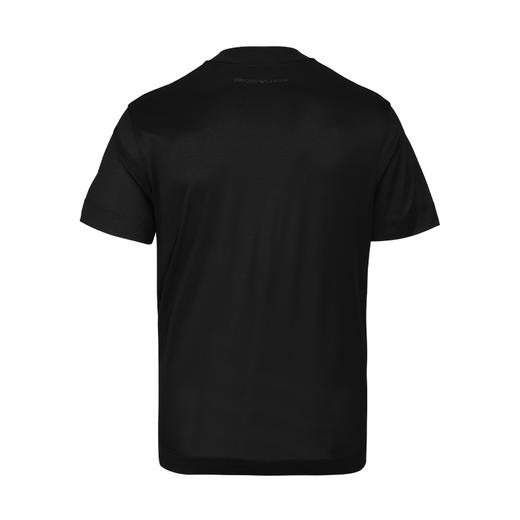 Emporio Armani 男士刺绣雕花全新棉混无褶短袖T恤 11998 商品图7