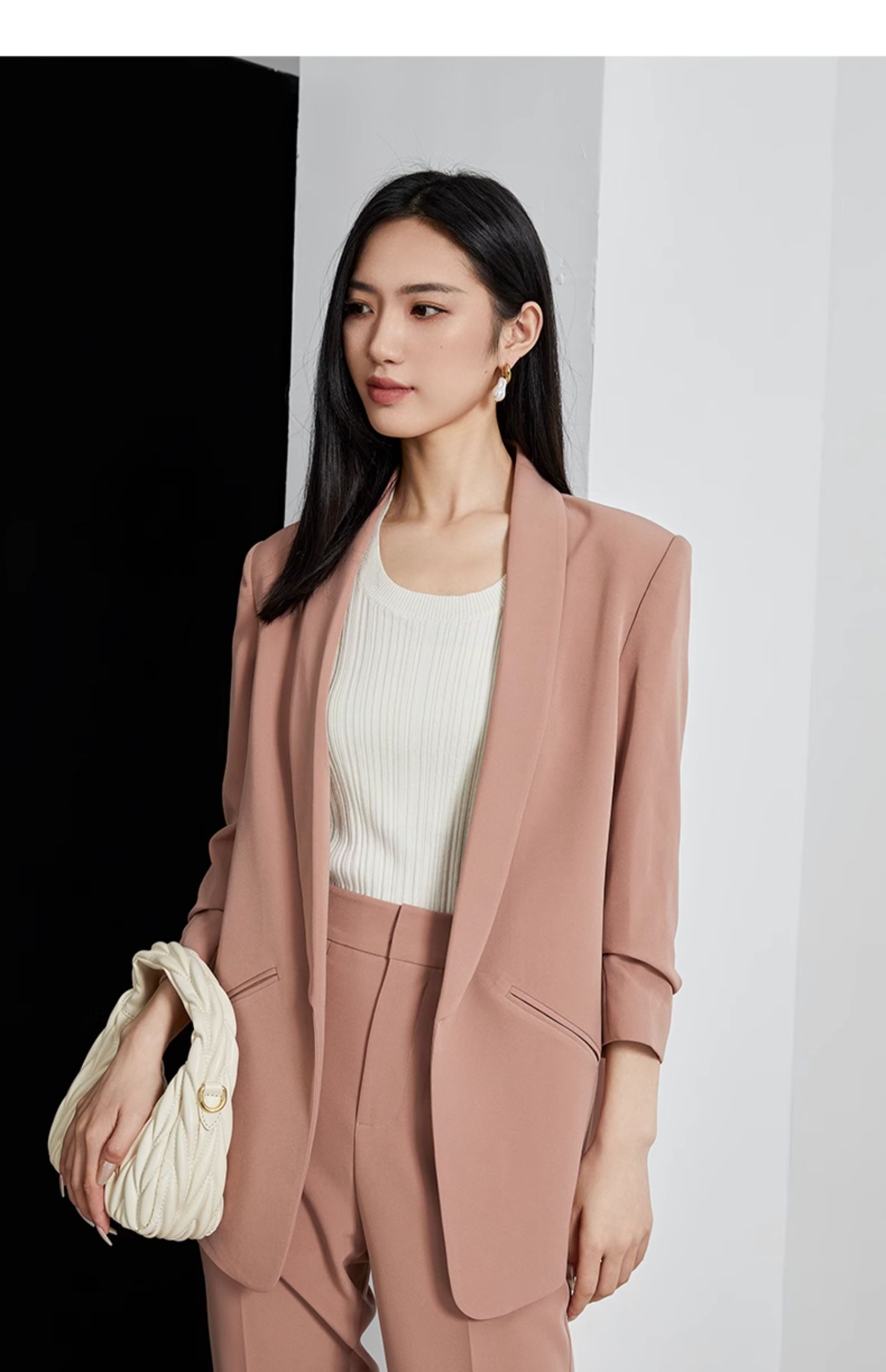 oldcolour秋季新款法式西服外套女通勤高端西装p320410a1