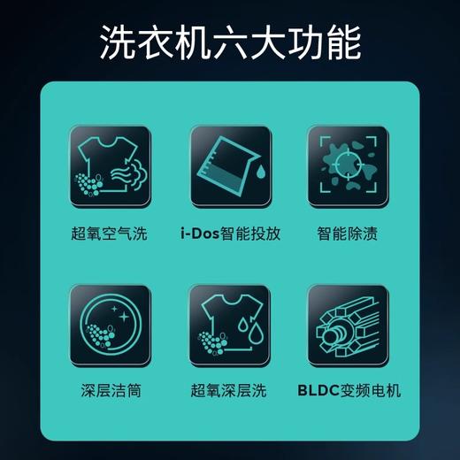 西门子（SIEMENS）洗烘套装10公斤变频滚筒洗衣机超氧空气洗全自动家用10公斤干衣机热泵烘干机 WG54C5C10W+WQ56C3C10W 商品图2