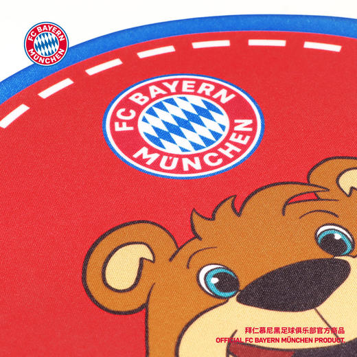 【官方正版】拜仁慕尼黑足球俱乐部|BERNI卡通鼠标垫可爱办公护腕垫 商品图4