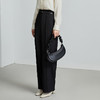 oldcolour秋季新款黑色流行休闲直筒西装裤子女P310703A1 商品缩略图3