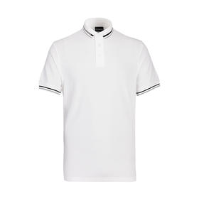 Emporio Armani 男士刺绣全新全棉短袖Polo T恤 11940